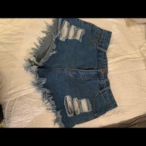 Jean shorts
